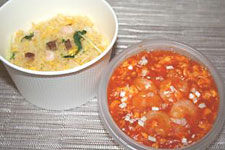 エビチリ&五目炒飯セット
